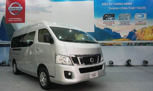 ... Nissan NV350 Urvan mới ra mắt tại thị trường Việt Nam