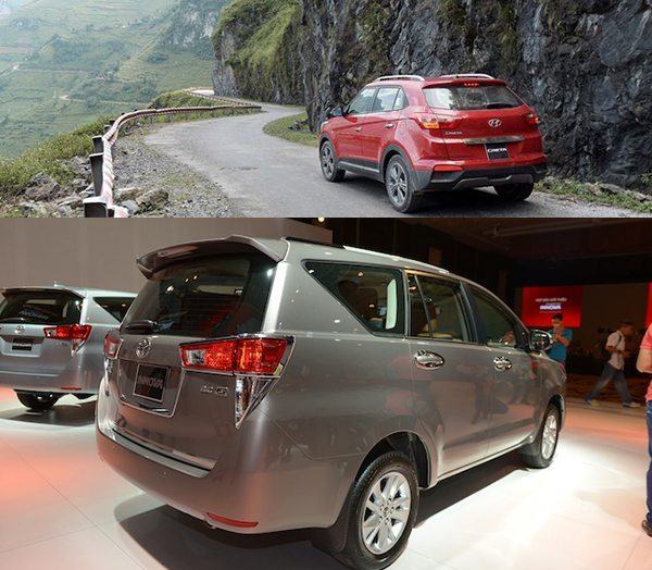 So sánh Hyundai Creta và Toyota Innova tại Việt Nam