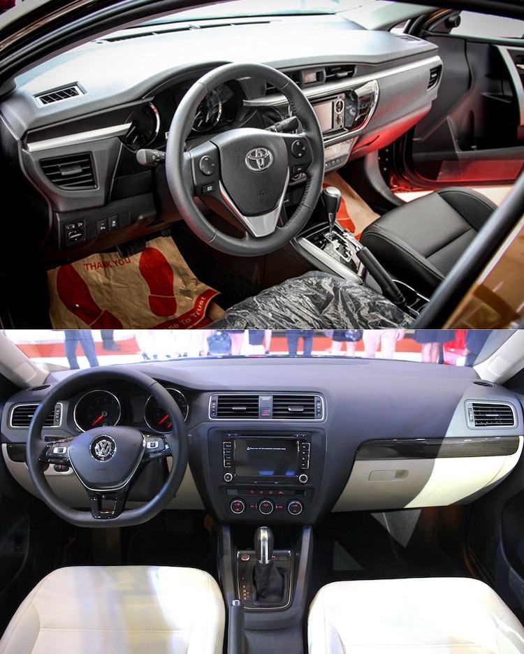 So sánh Volkswagen Jetta và Toyota Altis tại Việt Nam