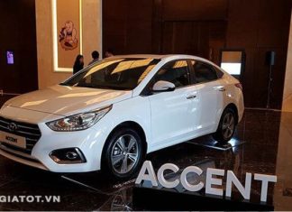 Hyundai Accent 2018 giá bán (Hông xe)