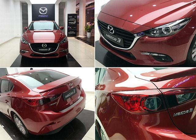 Xe Mazda 3 Sedan 20AT 2018  Trắng