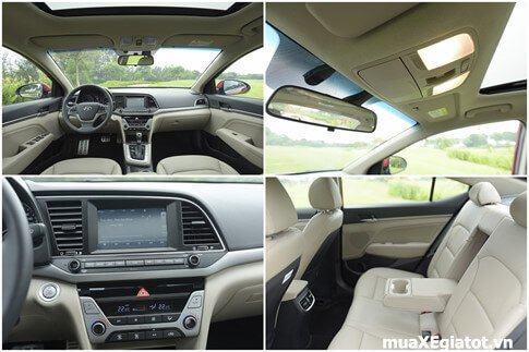 Khoang cabin của Hyundai Elantra rộng rãi và toát lên vẻ thanh lịch