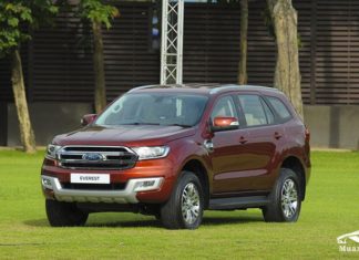Ford Everest 2017 - 2018 nhập khẩu (Đầu xe)