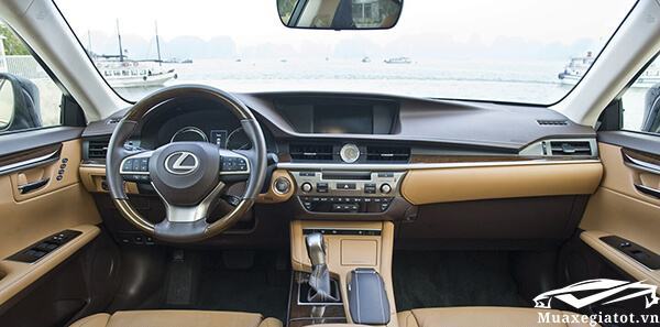 Dự kiến ​​Lexus ES 350 nhập khẩu nguyên chiếc và giá bán năm 2018 (Nội thất xe)