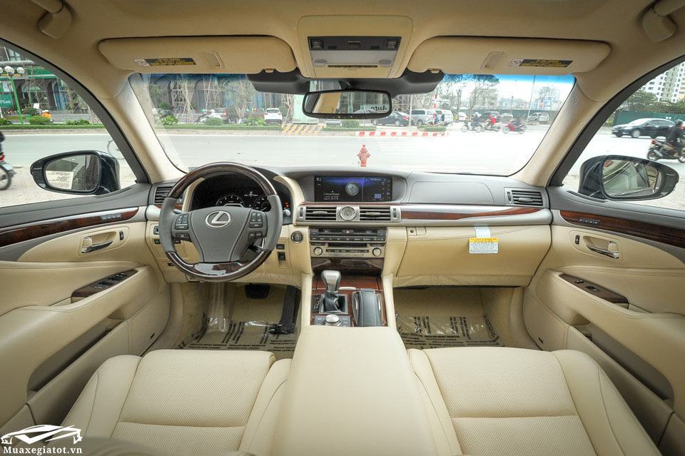 Nội thất và tiện nghi xe Lexus LS460L 2018