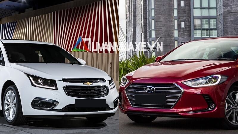 Chevrolet Cruze và Hyundai Elantra