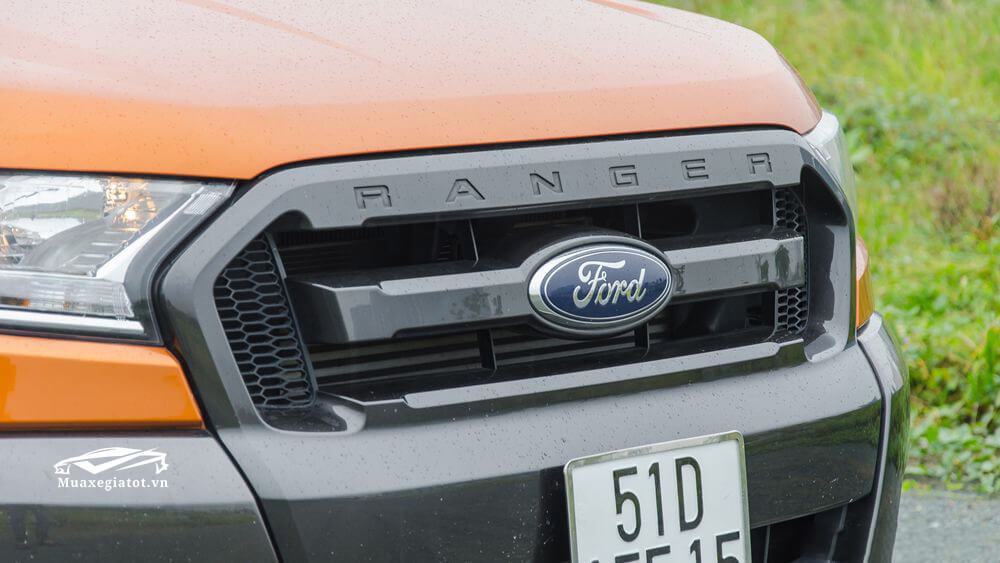 Đầu xe Ford Ranger 2018