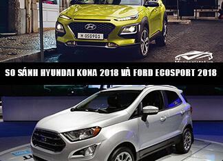 So sánh Kona và Ecosport (Bản cao nhất)