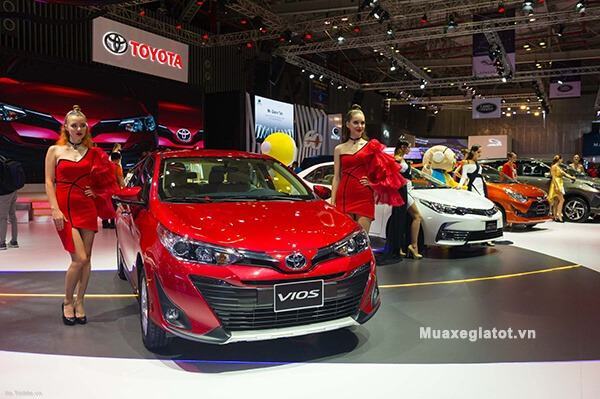 Toyota Vios 2019 tại triển lãm Vietnam Motor Show 2018