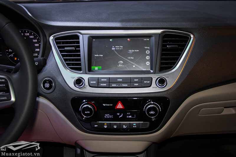 Hệ thống giải trí xe Hyundai Accent 1.4AT 2018 đặc biệt