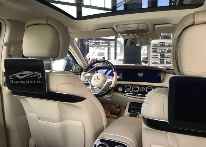 màn hình gối mercedes s450 luxury 2018
