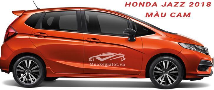 Honda Jazz 2019 : Màu cam