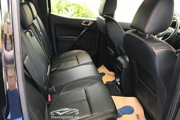 Hàng ghế hành khách xe Ford Ranger Wildtrak 2019