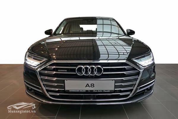 Đầu xe Audi A8 2019, Audi A8 2018 mới, Audi A8L 2019, Giá xe Audi A8 (Muaxegiatot.vn)
