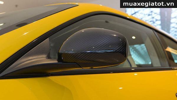 Gương chiếu hậu bọc carbon của Maserati GranTurismo Sport