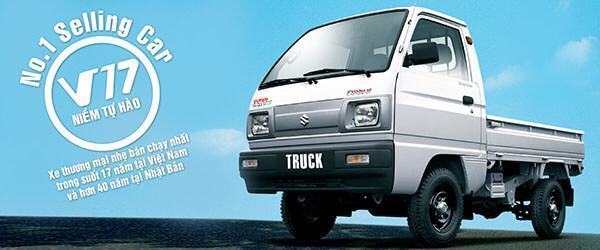 Xe tải Suzuki Carry (Van,Truck,Pro): thông số, giá khuyến mãi, trả góp