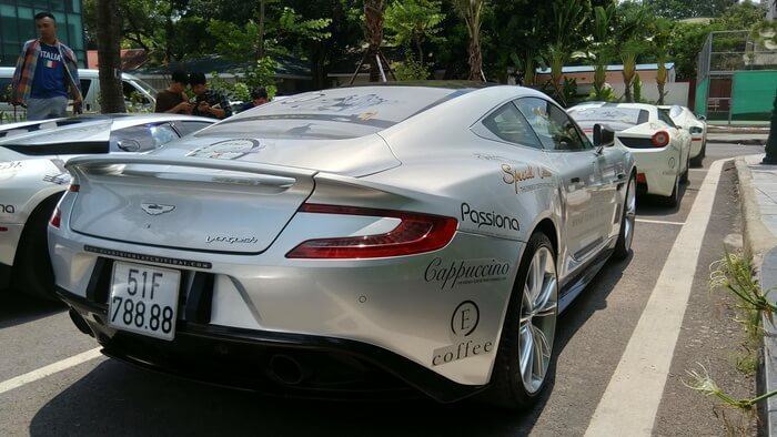 Bộ siêu xe Aston Martin ở Hà Nội
