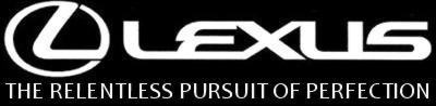 Logo và khẩu hiệu chính thức của Lexus