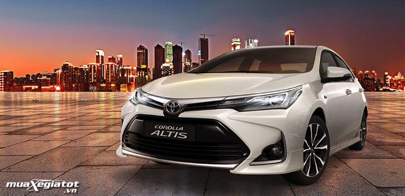 Toyota Altis 2021 giá chỉ lăn chiêng bánh ưu đãi 032023