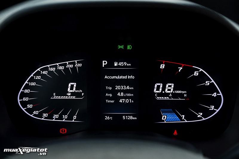 Cụm đồng hồ xe Hyundai Accent 2022