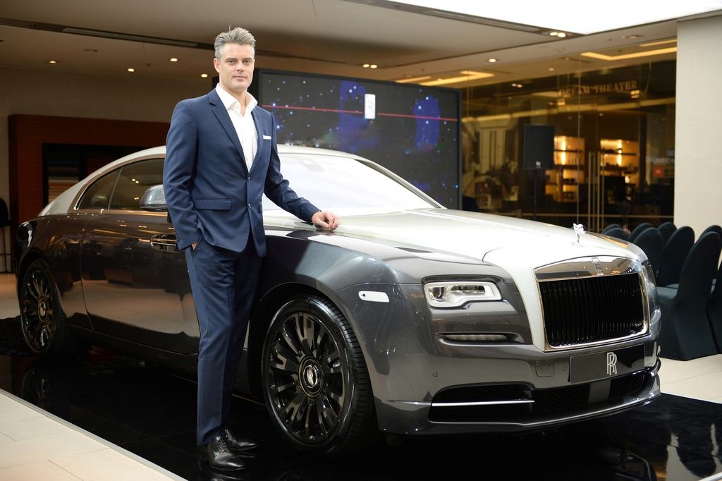 Ông Ian Grant – Giám đốc Kinh doanh Toàn cầu Rolls-Royce Motor Cars, phụ trách khu vực châu Á – Thái Bình Dương. Ảnh: Zing News