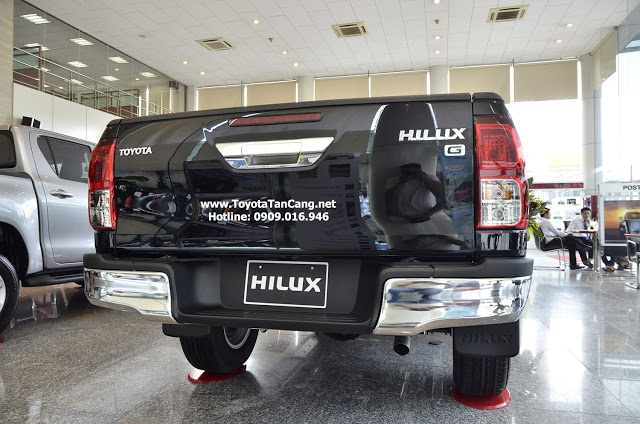 Khoang chứa đồ Hilux 2016 được thiết kế tối ưu cho mục đích chuyên chở