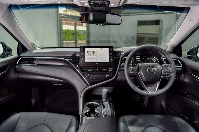Noi that xe Hybrid xe Toyota Camry 2022 Thailand 2.5 HEV Premium Luxury facelift Muaxegiatot vn