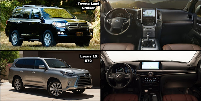 Toyota Land Cruiser và Lexus LX570 2016: Chọn bền bỉ hay thương hiệu