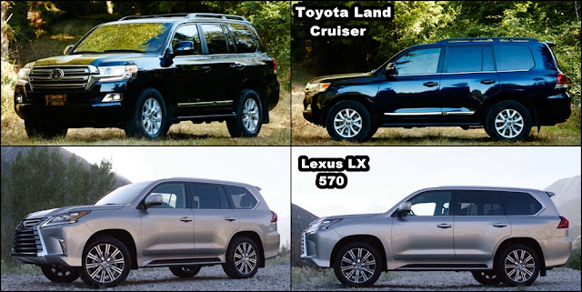 Toyota Land Cruiser và Lexus LX570 2016: Chọn bền bỉ hay thương hiệu
