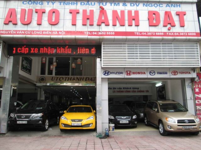Auto Thành Đạt mua bán ô tô.