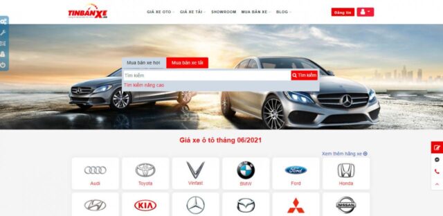 Top 10 trusted websites to buy/sell used and new cars in Vietnam