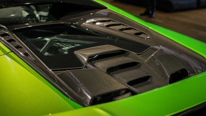 Lamborghini Huracan Tecnica 2022 có động cơ mạnh mẽ.