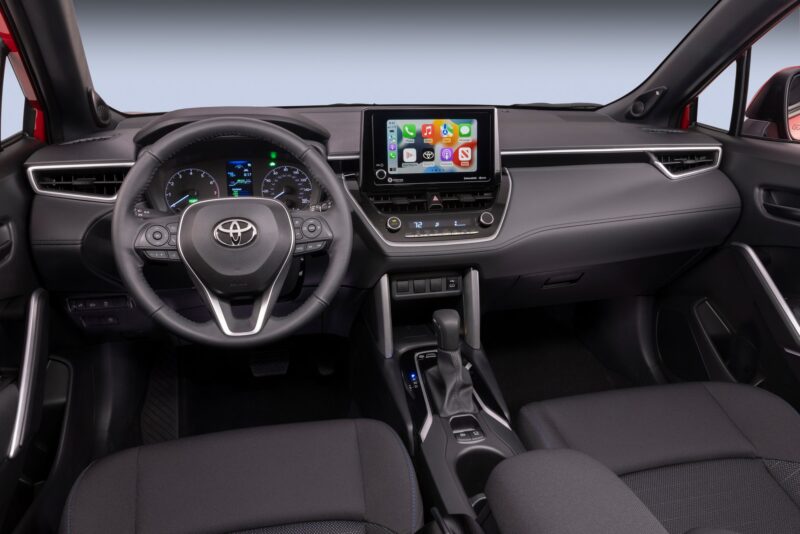 Toyota Corolla Cross 2023 có 1 vài điểm mới ở nội thất.