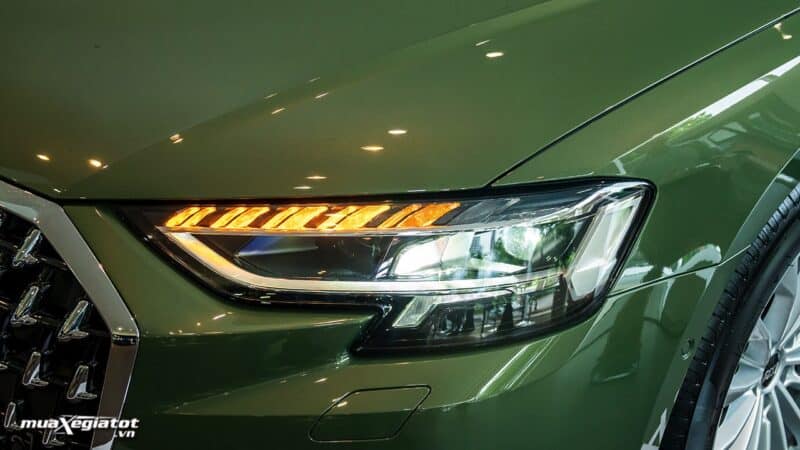 Audi A8L 2022 dùng đèn LED Matrix.