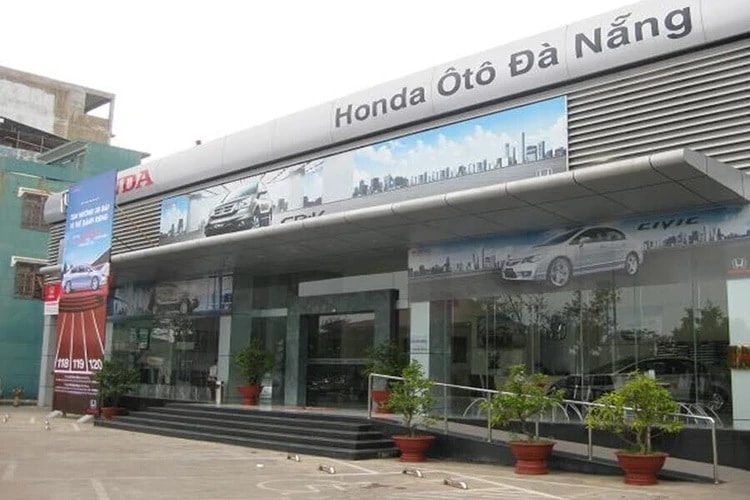 Honda ô tô Đà Nẵng nhìn từ bên ngoài