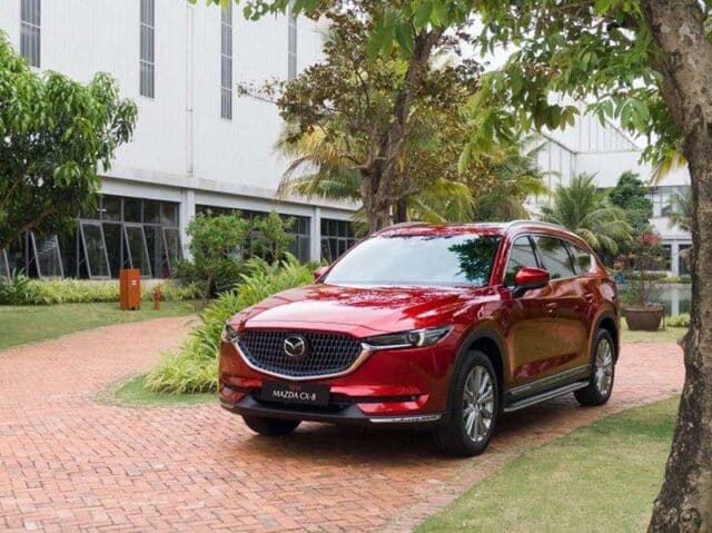 Mazda CX-8 mới nâng cấp tại Việt Nam.