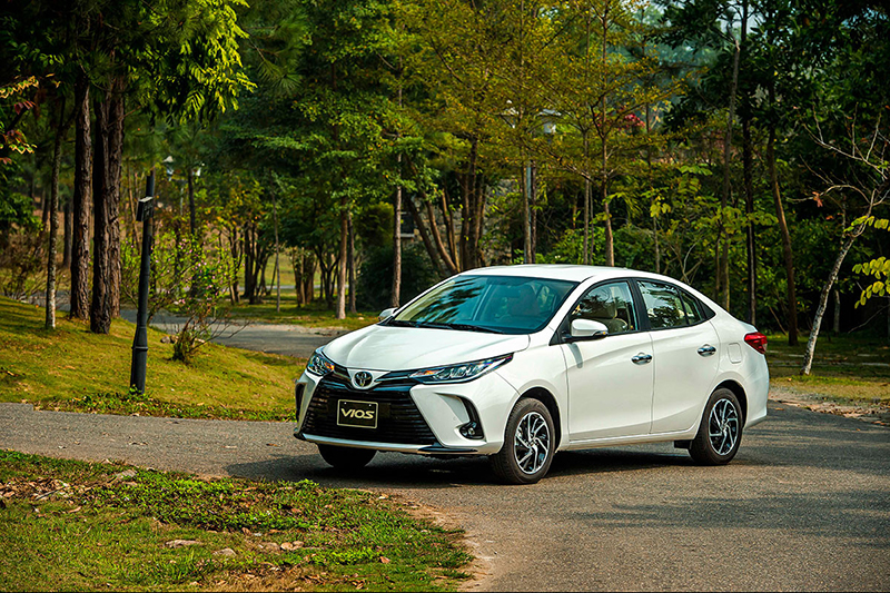 Toyota Vios G và E là 2 phiên bản được ưu đãi 50% lệ phí trước bạ tương đương cao nhất 36 triệu đồng.